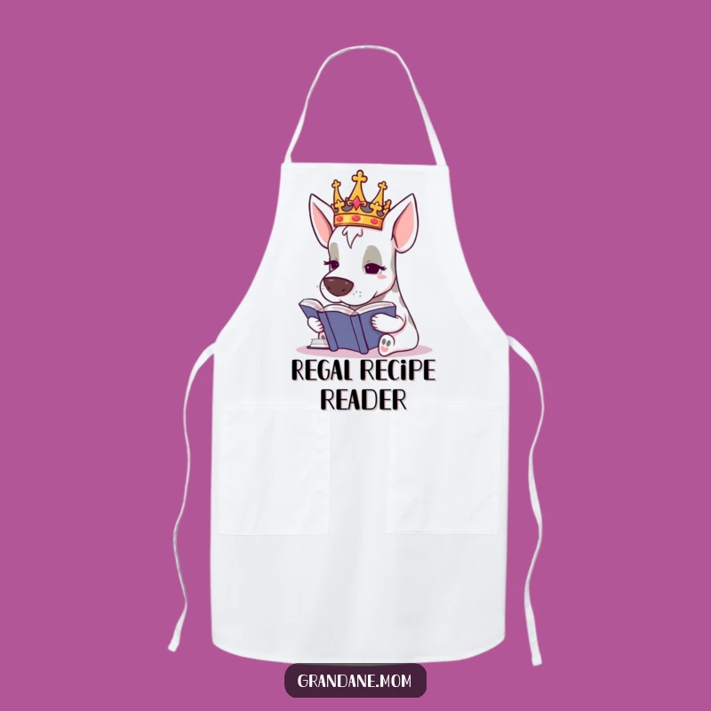 Funny Grand Dane Royal Chef Apron: Regal Kitchen Gift for Chefs