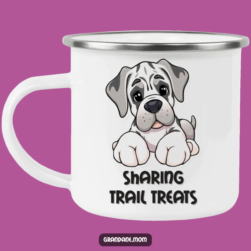 Adventure Paws Funny Grand Dane Toy Camping Mug - Gentle Giant Outdoor Gift