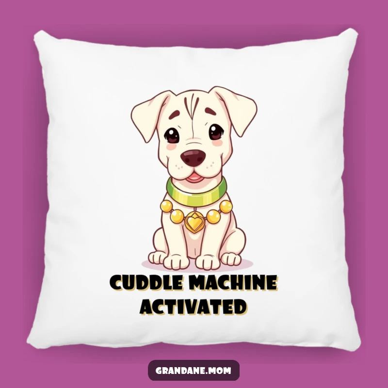 Grand Dane Cozy Pillow: Snuggle Up with Gentle Giant Warmth Gift