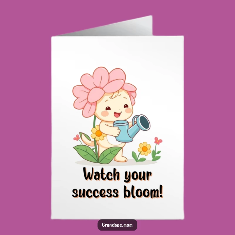 Free Printable Funny Daniff Congrats Card Printable: Cheerful Gardener Dog Gift